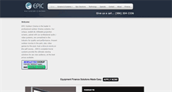 Desktop Screenshot of epicoutdoorcinema.com